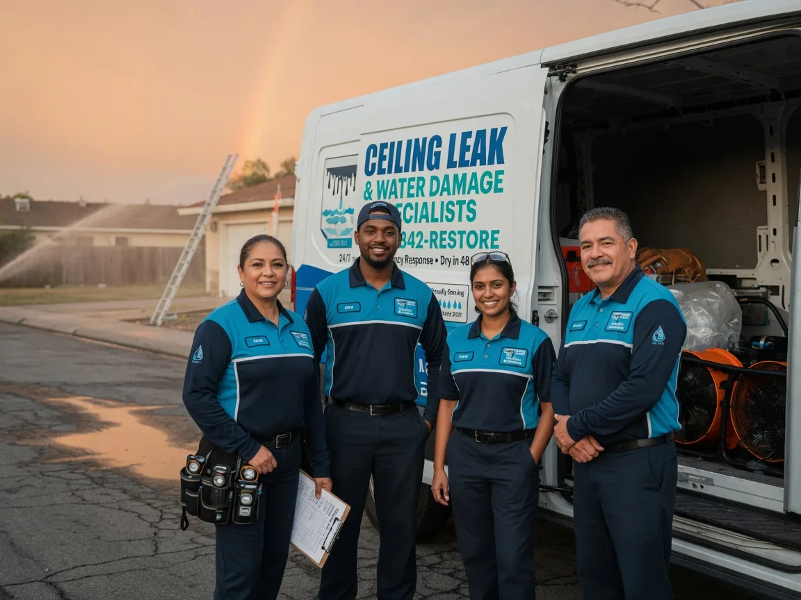 Ceiling Leak Cleanup company in Danby, VT